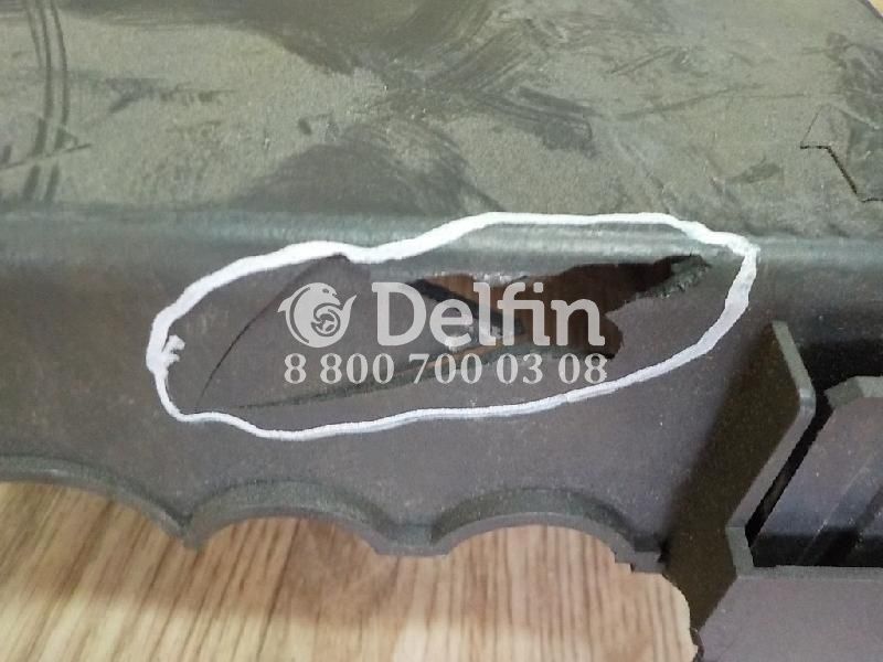 9415450046 Панель электронного блока на раме Mercedes Benz