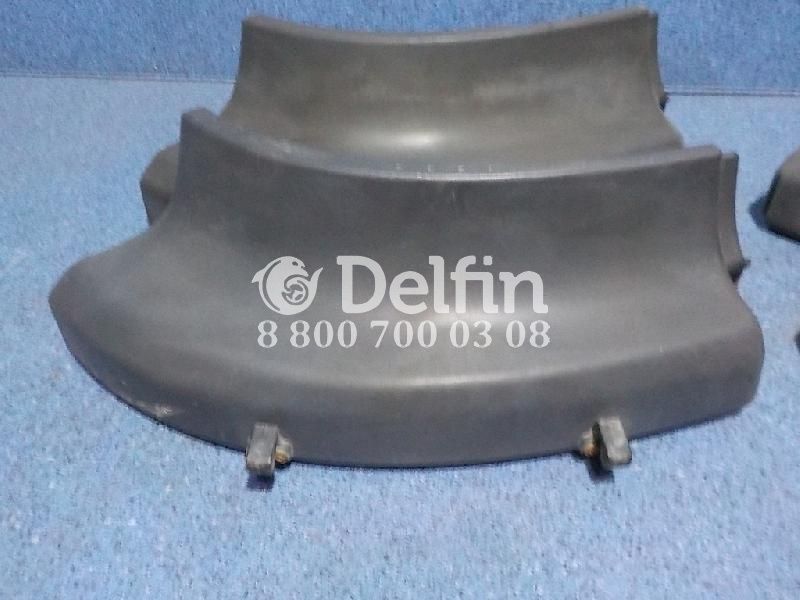 1438564 Планка над фарой правая Scania (под защиту фары)