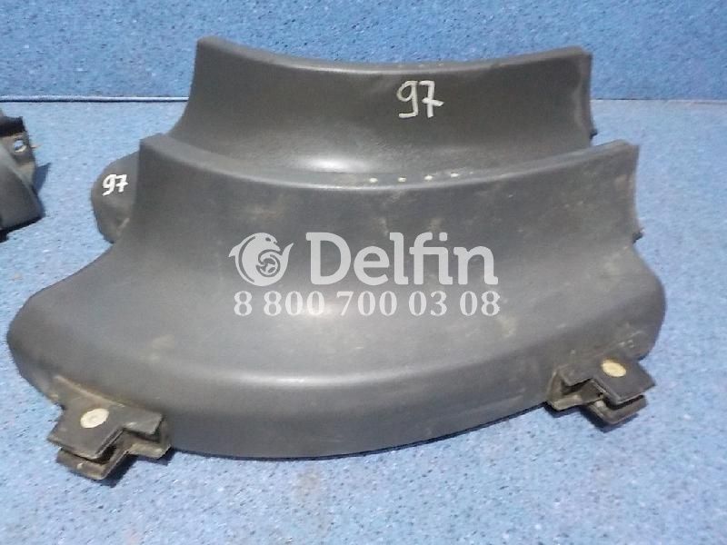 1438564 Планка над фарой правая Scania (под защиту фары)