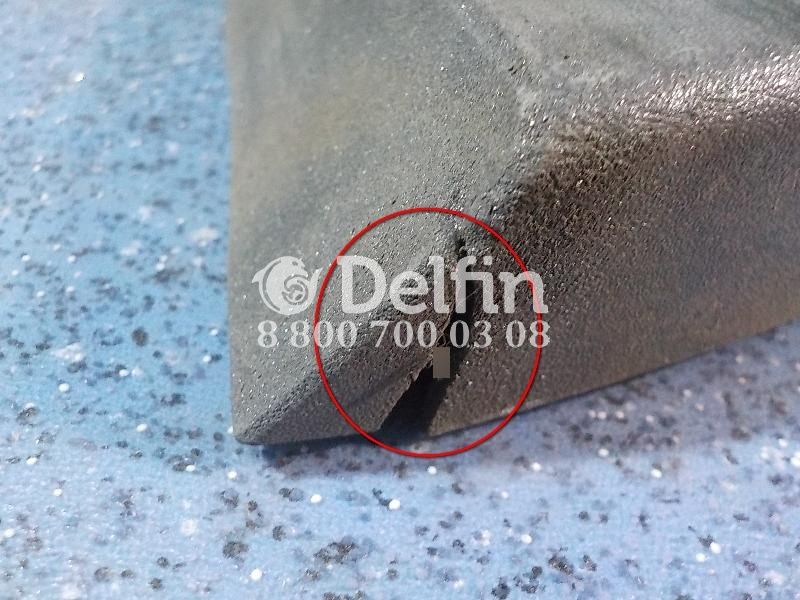 1505989 Накладка на бампер LH Scania (Уценка)