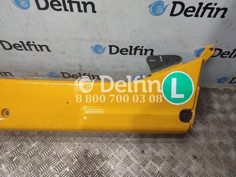 2077928 Средняя часть бампера Scania 6 б/у (Цвет оранжевый)