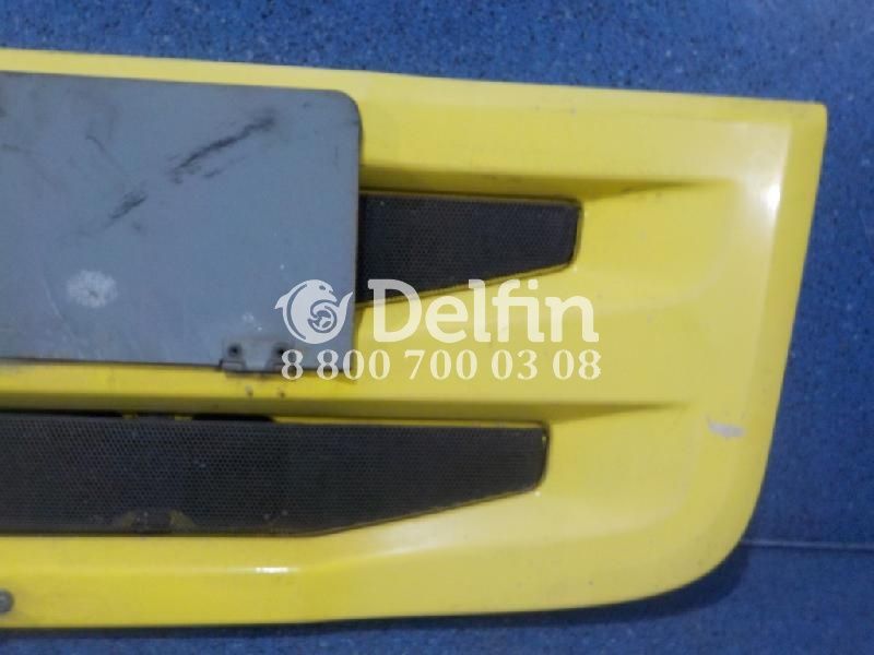 1875843 Облицовка радиатора (в сборе с сетками) Scania