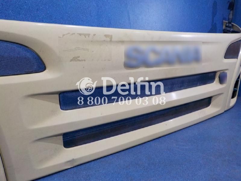 1543607 Капот в сборе Scania оригинал (Цвет желтый)
