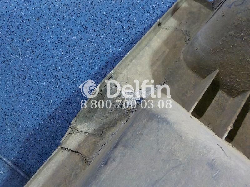 A9436600401 Корпус подножки правый RH Mercedes Benz (Уценка)