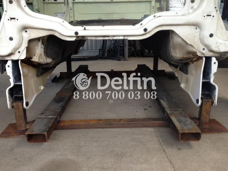 2301687 Каркас кабины Scania CG19H (Высокая, со спальником,цвет белый - White Ivory) - Шасси 1140мм