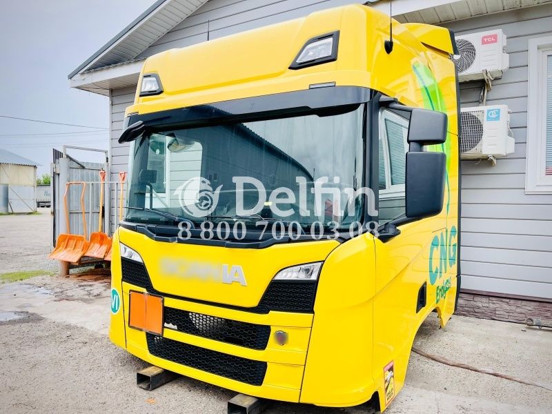 2044113 Кабина Scania 6 CR20H (Цвет желтый)