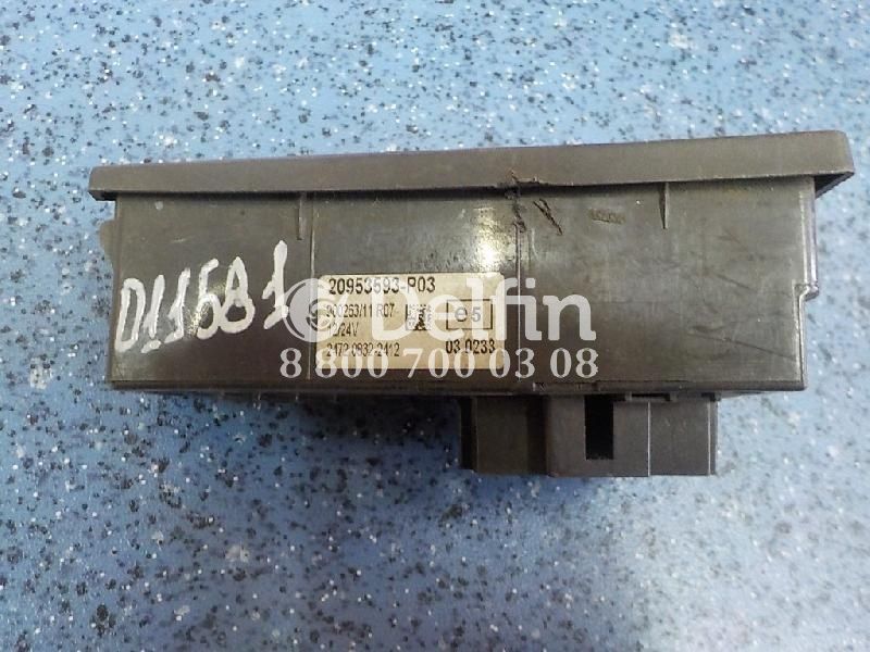 20953593 Панель управления стеклоподъемником,пассажирская Volvo