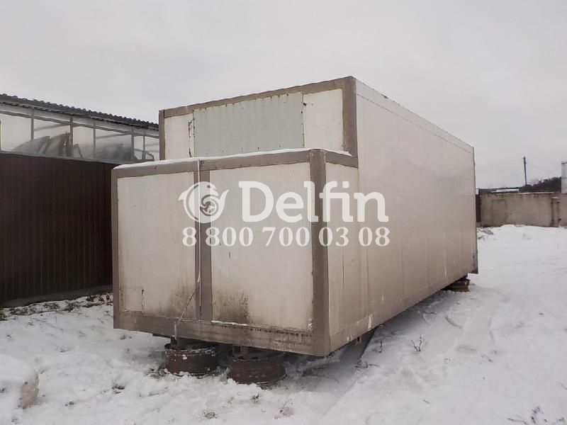 Будка БДФ изотермическая (7600*2500*2600) Будка БДФ изотермическая (7600*2500*2600)
