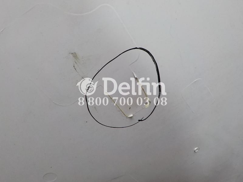 2542888 Спойлер боковой левый Scania 6 б/у (Цвет белый) (Уценка)