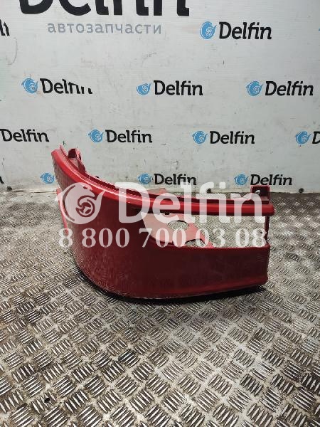 2529168 Угол бампера правый Scania 6 (Цвет красный) (уценка)