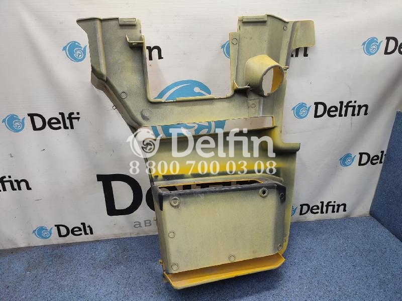 2559301 Корпус левой подножки Scania 6 б/у (Цвет Жёлтый)(уценка)