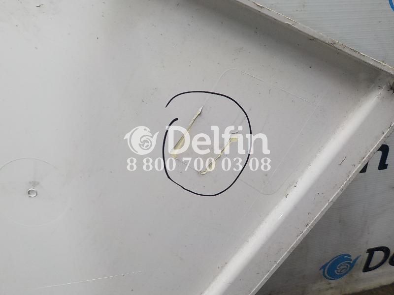 2542904 Верхн.секция бокового спойлера правый RH Scania 6 серии (Цвет белый) (Уценка)