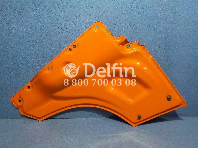 82107271 Накладка двери левая Volvo FH4 (цвет оранжевый) (6473)