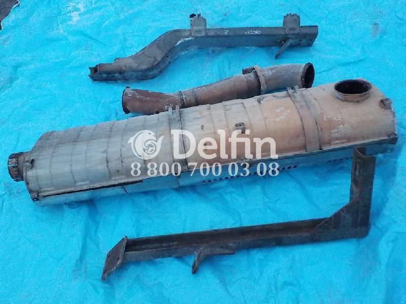 3979912 Глушитель в сборе с теплозащитными кожухами Volvo