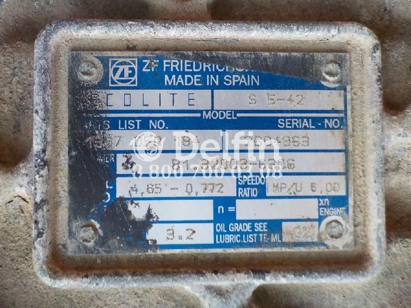 81320036306 Коробка передач S5-42 MAN LE