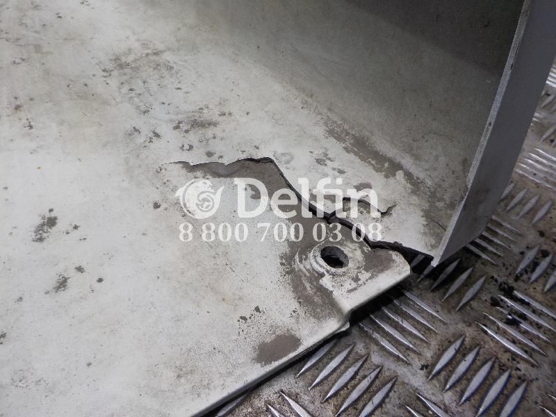 2529089 Угол бампера правый Scania 6 Белый бу