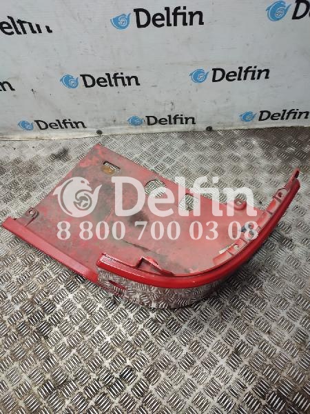 2529168 Угол бампера правый Scania 6 (Цвет красный) (уценка)