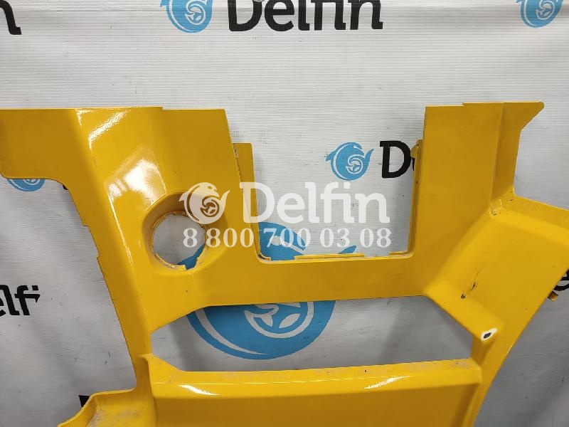 2559301 Корпус левой подножки Scania 6 б/у (Цвет Жёлтый)(уценка)