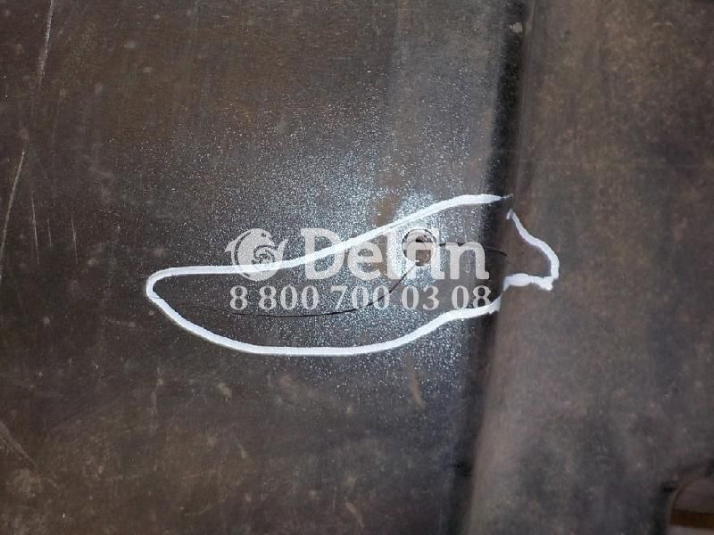 1659257 Крыло переднее левое задняя часть DAF (Уценка)