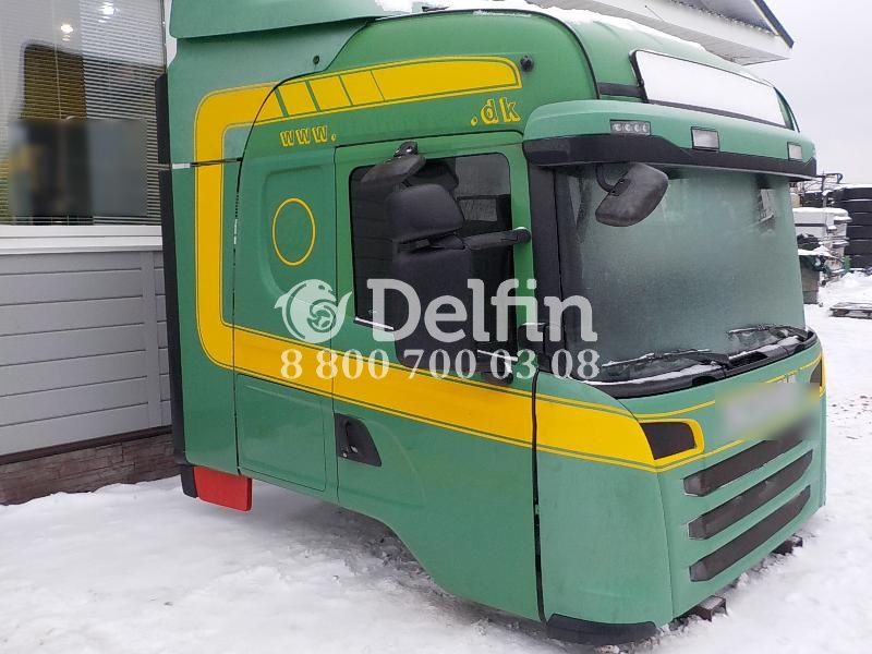 1777022 Кабина Scania 5 CG19H от 2013гг. (Цвет зеленый)