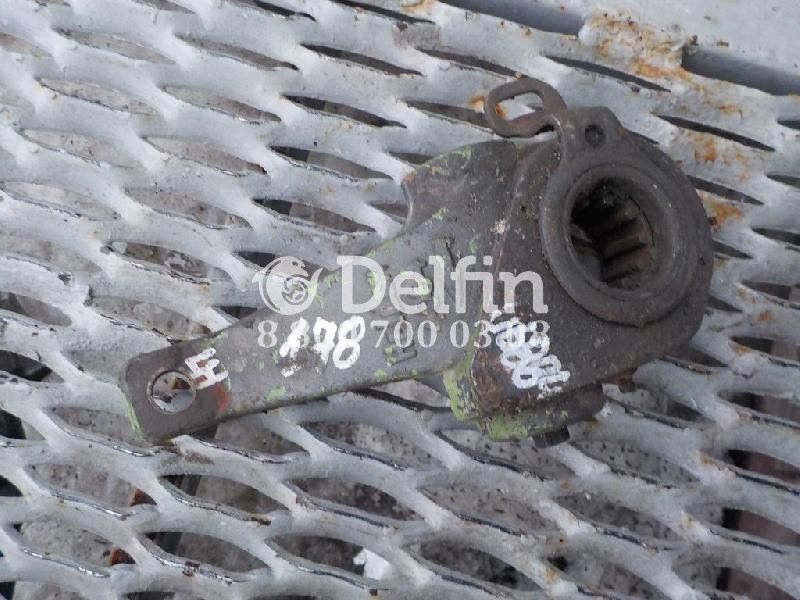 1789568 Рычаг тормозной (трещотка). (авт.) передния левый; (Ø38 мм; шлицы-10); 165 мм (+65мм); Scania (2,3,4 серии)