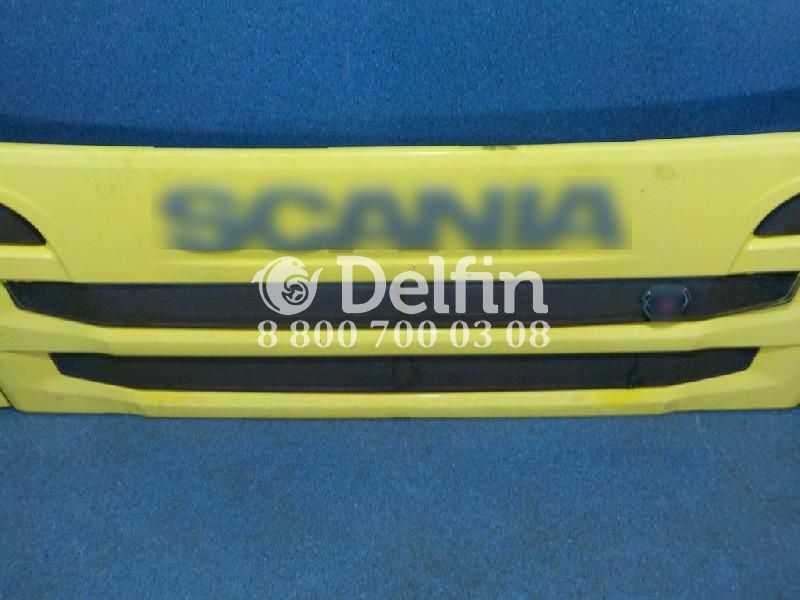 1543607 Капот в сборе Scania оригинал (Цвет желтый)