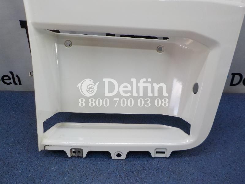 2559304 Корпус подножки правый RH Scania 6 серии (Цвет белый)
