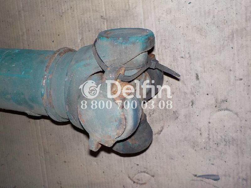 1758608 Карданный вал L=1320мм D=57мм Scania