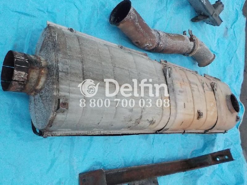3979912 Глушитель в сборе с теплозащитными кожухами Volvo