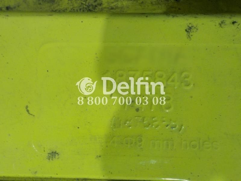 1875843 Облицовка радиатора (в сборе с сетками) Scania