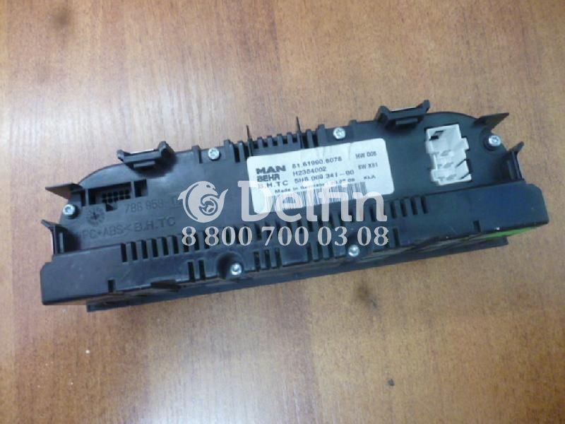 81619906078 Блок управления климат-контролем (НЕРАБОЧИЙ,НА ЗАПЧАСТИ) MAN