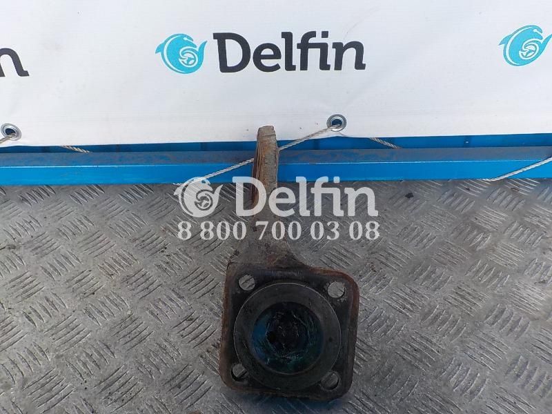 1768240 Кронштейн барабанного тормоза переднего моста левый LH Scania