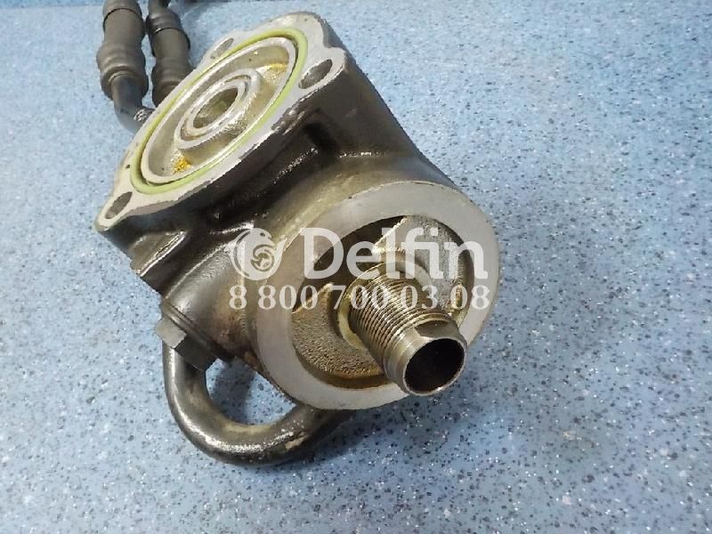 1765955 Масляный фильтр охладителя КПП(в сборе с трубками) Scania