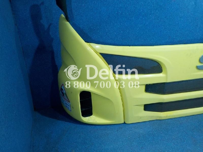 1543607 Капот в сборе Scania оригинал (Цвет желтый)