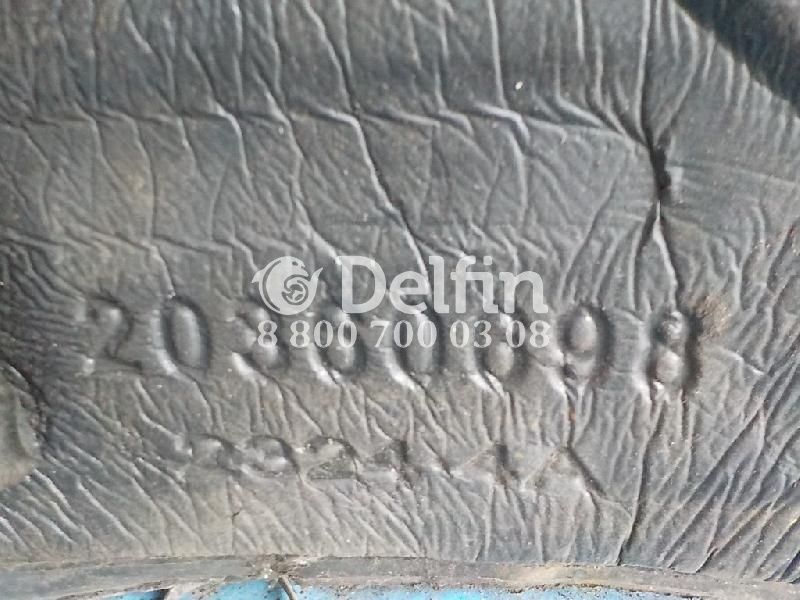 20360698 Резиновый ковер пола салона правый RH Volvo