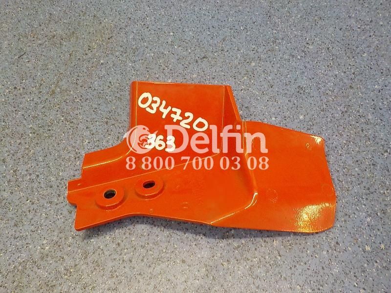 2344268 Накладка подножки правая RH Scania 6 серии (Цвет красный)