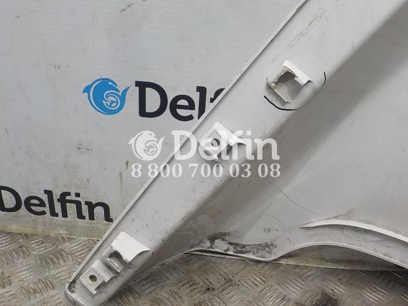 2542904 Верхн.секция бокового спойлера правый RH Scania 6 серии (Цвет белый) (Уценка)