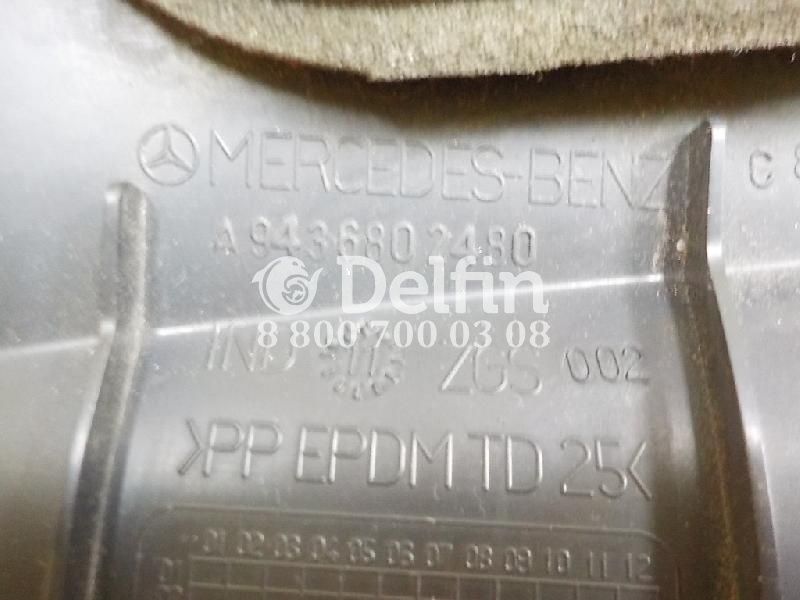 9436802480 Накладка декоративная передней панели LH Mercedes Benz