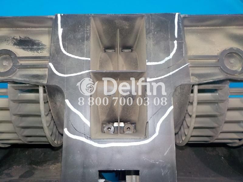 81619306098 Моторчик отопителя в сборе с крыльчаткой MAN (Уценка)