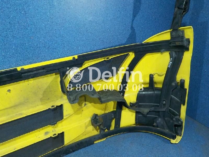 1543607 Капот в сборе Scania оригинал (Цвет желтый)